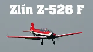 Zlin Z-526 F | 4K | airport Hranice LKHN 2023