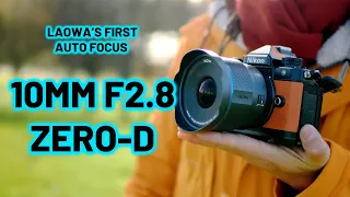 Laowa 10mm f2.8 Zero-D, Laowa's FIRST AF lens! - RED35 Review