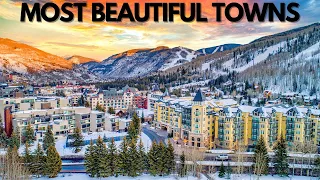 MOST BEAUTIFUL MOUNTAIN TOWNS in USA: Best Places to Visit in America - Prettiest Cities To Travel