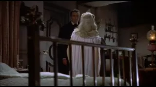 Dracula seduces a victim in "Horror of Dracula"