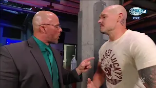 Adam Pearce le dice a Corbin que tendrá una lucha con Madcap Moss - WWE Smackdown 03/06/2022 Español