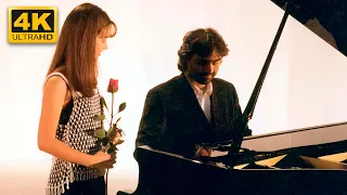 Sandy e Andrea Bocelli - Vivo Por Ella | 4K UPSCALED