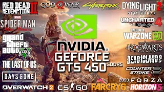 GeForce GTS 450 in 2023 - Test in 40 Games