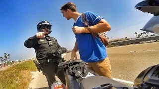 I GOT PULLED OVER AND A TICKET!!