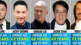 Age Of Greatest Chinese Kung Fu Actors Of All Time 2024