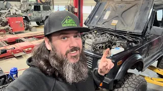 2.0L Swap in a Suzuki Samurai / Part 3 - Modifying Parts