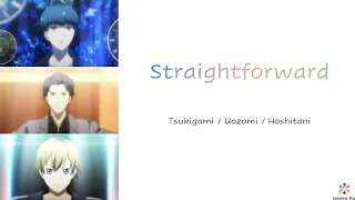 [STARMYU] Straightforward ~Tsukigami/Uozomi/Hoshitani~ (ENG Lyrics)