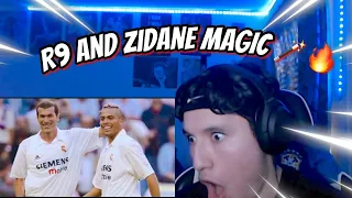 American REACTS to Zidane & Ronaldo The Legendary Duo Moments IMPOSSIBLE to Forget ...