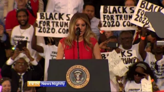 First Lady Melania Trump Recites the Lord’s Prayer