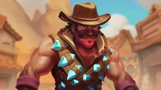 Hearthstone | Showdown in the Badlands Cinematic | Audio Description