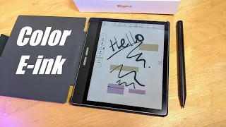 Unboxing: Bigme B751c - Pocketnote 2 Color - Compact 7" Color E-Ink Tablet - Smart Notebook eReader?