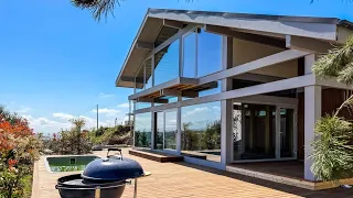 Обзор стильного дома с бассейном в горах.Купить дом у моря