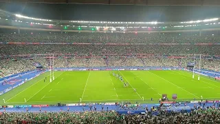 Ireland celebrate win over Scotland with Zombie epic sing along! Rugby World Cup