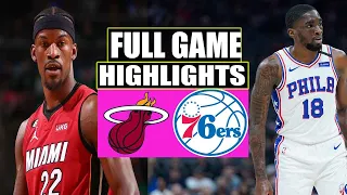 Miami Heat vs Philadelphia 76ers FULL GAME  HIGHLIGHTS | April 4 | 2024 NBA Season