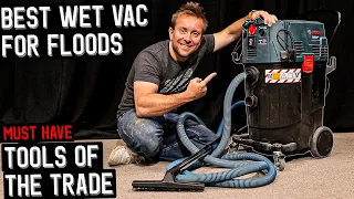 BEST WET VACUUM FOR FLOODS - Must have plumber power tools