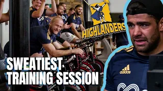 Highlanders attempt the World’s Sweatiest Training Session!