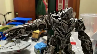 Sentinel Prime vs Megatron - Stop Motion Animation