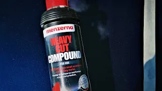 TEST MENZERNA 1000 HEAVY CUT COMPOUND POLISHING