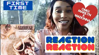 Madonna Reaction Material Girl (Marilyn Monroe Tease Galore!) | Empress Reacts to  80s Music Videos