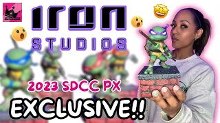 ⚠️ WARNING. Iron Studios BEST TMNT Statues YET! 2023 SDCC Exclusive V2 MiniCo