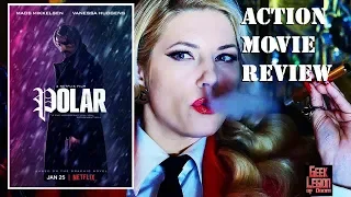 POLAR ( 2019 Mads Mikkelsen ) Netflix Action Movie Review