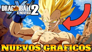 DRAGON BALL XENOVERSE 2 NUEVOS GRAFICOS 2024 ACTUALIZACIÓN DE NUEVA GENERACIÓN