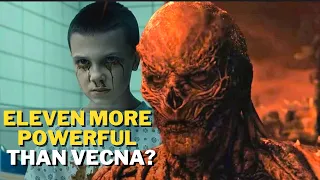 Is Eleven More Powerful Than Vecna? | Eleven Vs Vecna | Eleven | Stranger Things 4 Eleven vs 001