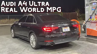 Audi A4 Ultra Real World Fuel Economy