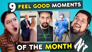 9 FEEL GOOD Moments That Will Make 97% Of People SMILE (Some Good News & More!) | Adults React