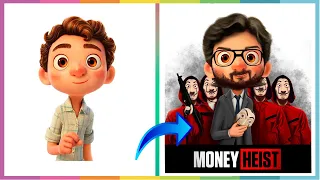 Money Heist Glow Up | Big Boss The Professor