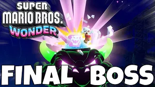 Super Mario Bros Wonder - Final Boss & Ending