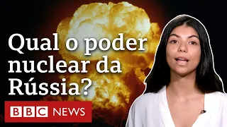 O tamanho e a potência do arsenal nuclear da Rússia