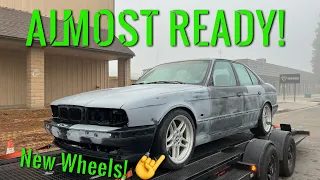 ALMOST READY FOR PAINT BMW E34 540i PT.3