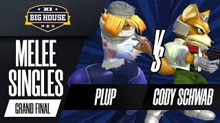 Plup (Sheik) vs Cody Schwab (Fox) - Melee Singles Grand Final - The Big House 11