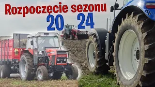 Rozrzucanie obornika|Załadunek na dwa zestawy|Talerzowanie|New Holland|Wiedman|Ursus|MetalFach|