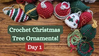 12 Days of Crochet Christmas Ornaments! | Day 1