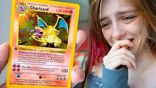 My girlfriend pulls $35,000 Charizard then cries when I tell her it’s a prank