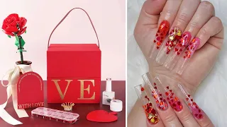 Vettsy Valentine's Day Box + ToBeGlam Red You're A Queen & Pink All About You Polygel Nail Kits