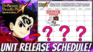 GLOBAL GRAND CROSS UNIT RELEASE SCHEDULE!!! MAY 2021* (7DS Info) Seven Deadly Sins Grand Cross