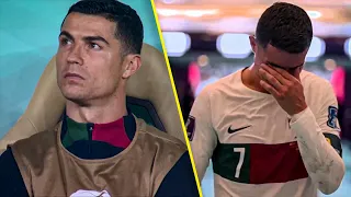 Cristiano Ronaldo Last Ever Match In FIFA WORLD CUP (Ronaldo Vs Morocco)