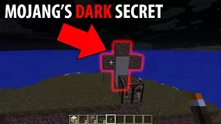 What is Mojang hiding from us in Minecraft? (Scary Minecraft Video)