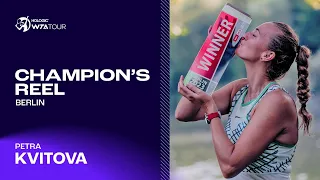 31-time WTA champion Petra Kvitova's BEST points from Berlin! 🏆