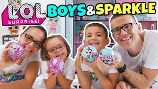 LOL SURPRISE APERTURA QUADRUPLA Boys e Sparkle Serie