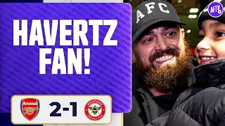 Turkish’s Son Is A Havertz Fan! (Turkish) | Arsenal 2-1 Brentford