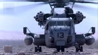 Marine Corps CH-53 Super Stallions External Lift Exercise