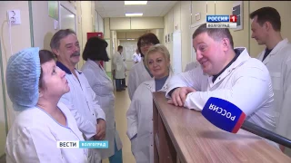 А.Бочаров: «В 7ой больнице все делается с душой для комфорта людей и лечащего персонала»