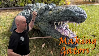 Episode 11: How to make cheap spray foam alligators for your haunt!