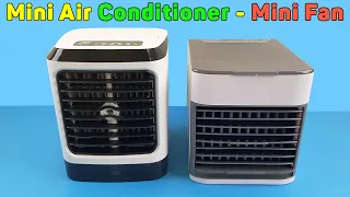 Mini Air Conditioner, Mini Fan Humidifier Purifier | Unboxing And Review