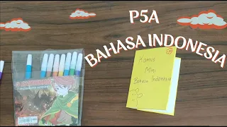 Cara Membuat Kamus Mini Bahasa Indonesia P5 - P5A Kurikulum Merdeka Kelas 4 #kurikulummerdeka #P5