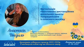 Поради щодо ефективного онлайн-навчання вокалістів 21 08 2022